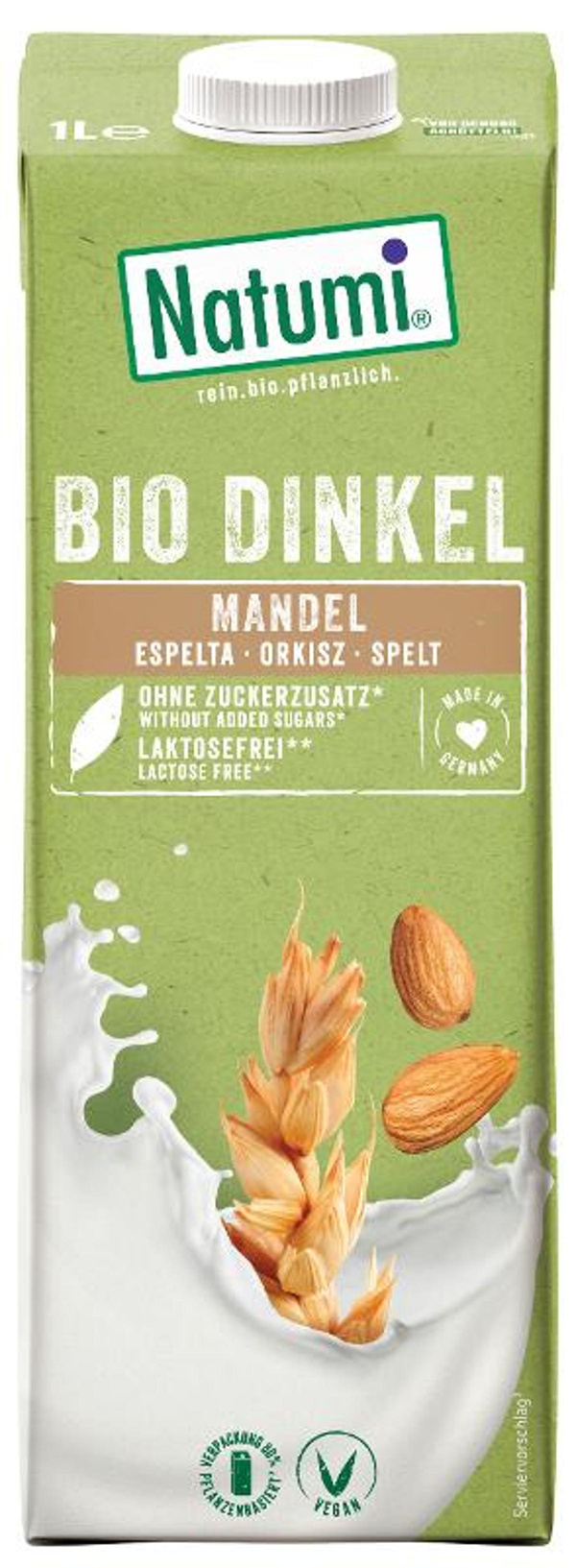 Produktfoto zu Dinkeldrink Mandel Natumi 1l
