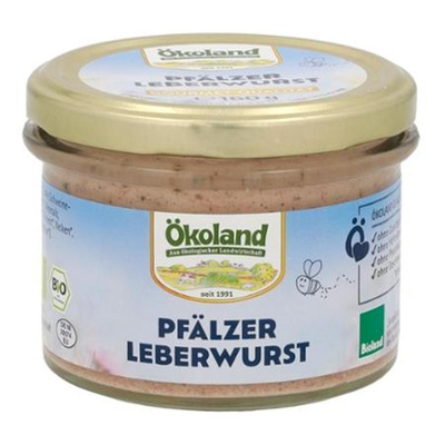 Produktfoto zu Pfälzer Leberwurst Gourmet Qualität 160g