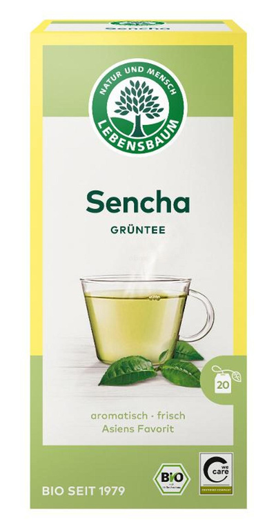 Produktfoto zu Sencha Grüntee im Beutel, 20 Btl.