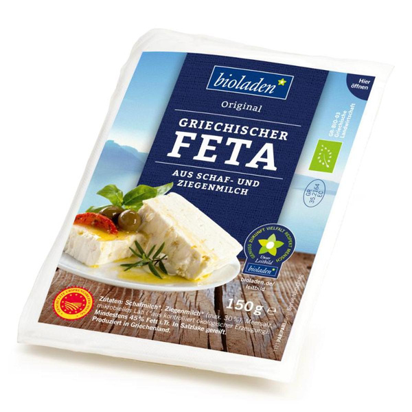 Produktfoto zu bioladen griechischer Feta 150g