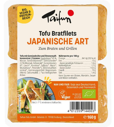 Produktfoto zu Bratfilets Japanische Art 160g