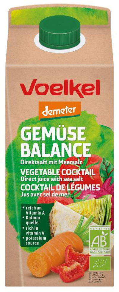 Produktfoto zu Gemüse-Balance-Saft 0,75l