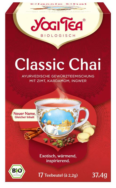 Produktfoto zu Yogi Tea Classic, 17 Btl., 37,4g
