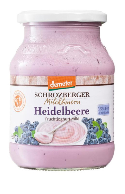 Produktfoto zu Joghurt mild Heidelbeere 500g