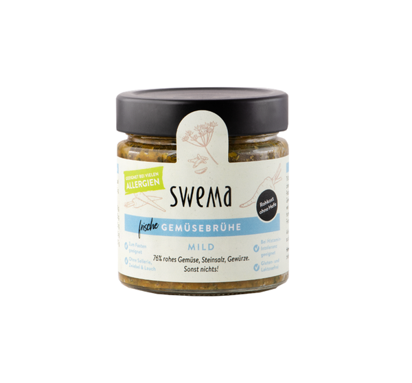 Produktfoto zu Frische Gemüsebrühe mild, Rohkost 210g