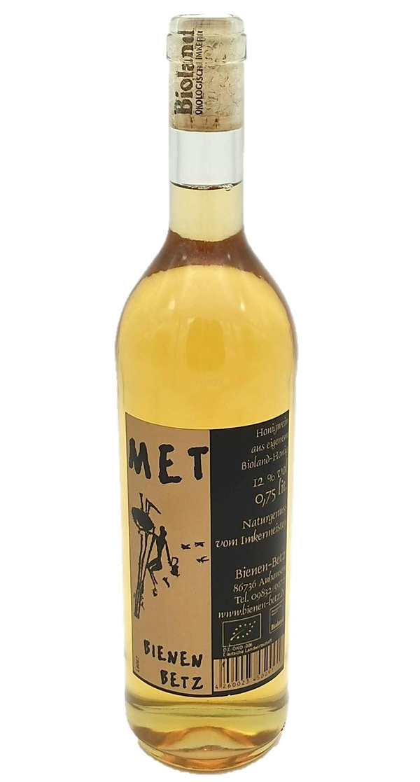 Produktfoto zu Honig-Met, 0,75l Bienen Betz