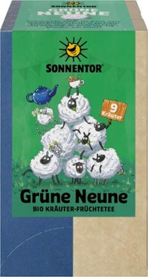Produktfoto zu Grüne Neune-Tee, 18 Btl.