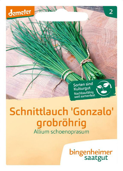 Produktfoto zu Saatgut, Schnittlauch Gonzalo