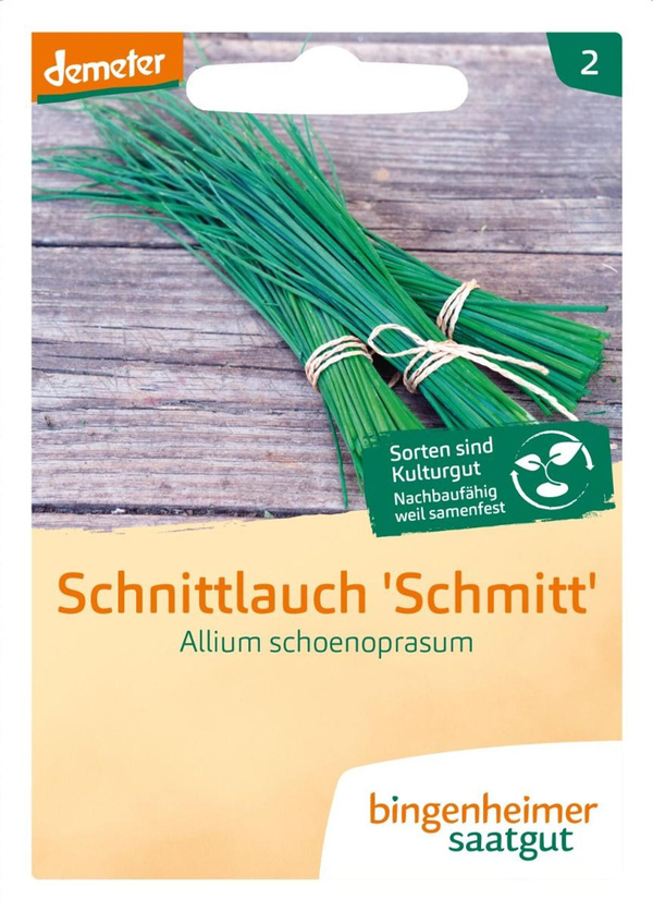 Produktfoto zu Saatgut, Schnittlauch Schmitt