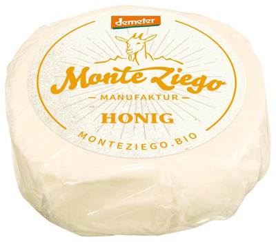 Produktfoto zu Ziegenfrischkäse-Taler Honig 60g