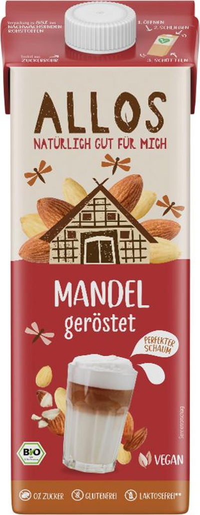 Produktfoto zu Mandeldrink geröstet 1l
