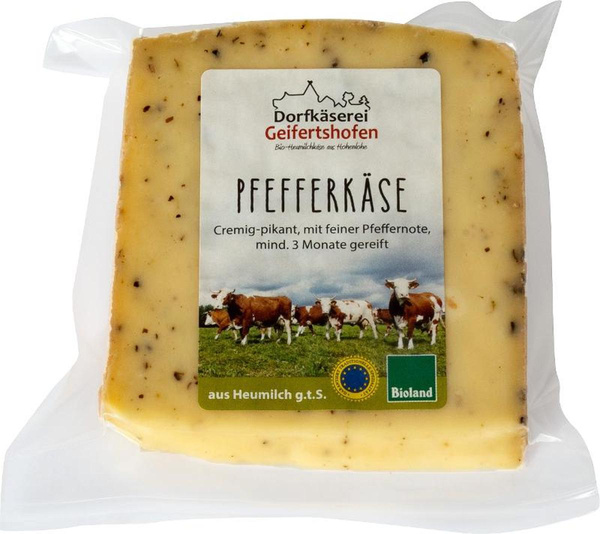 Produktfoto zu Geifertshofener Pfefferkäse 140g