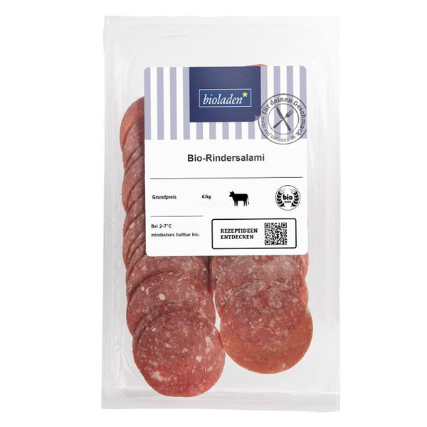Produktfoto zu Rindersalami geschnitten, 80g
