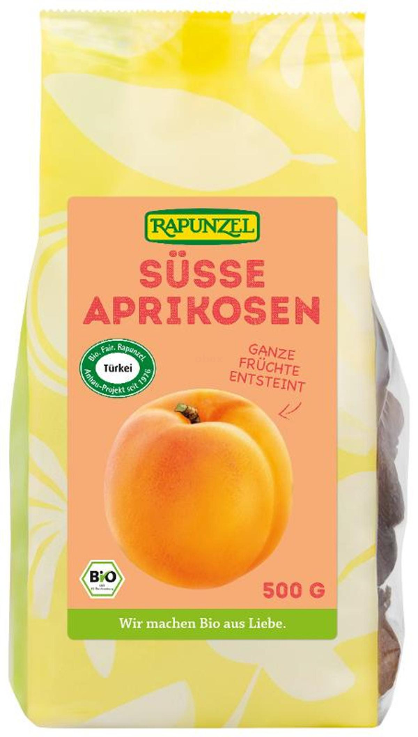 Produktfoto zu Süße Aprikosen ganz, entsteint, 500g