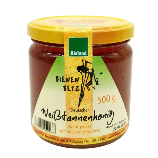 Produktfoto zu Weißtannenhonig 500g