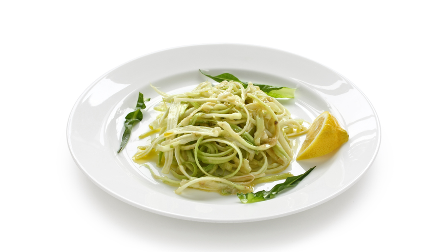 Rezeptbild für Spaghetti mit Puntarelle und Pilzen