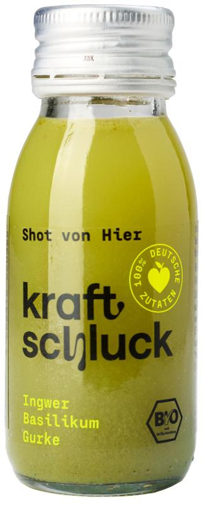 Produktfoto zu Grüner Shot Kraftschluck 60ml