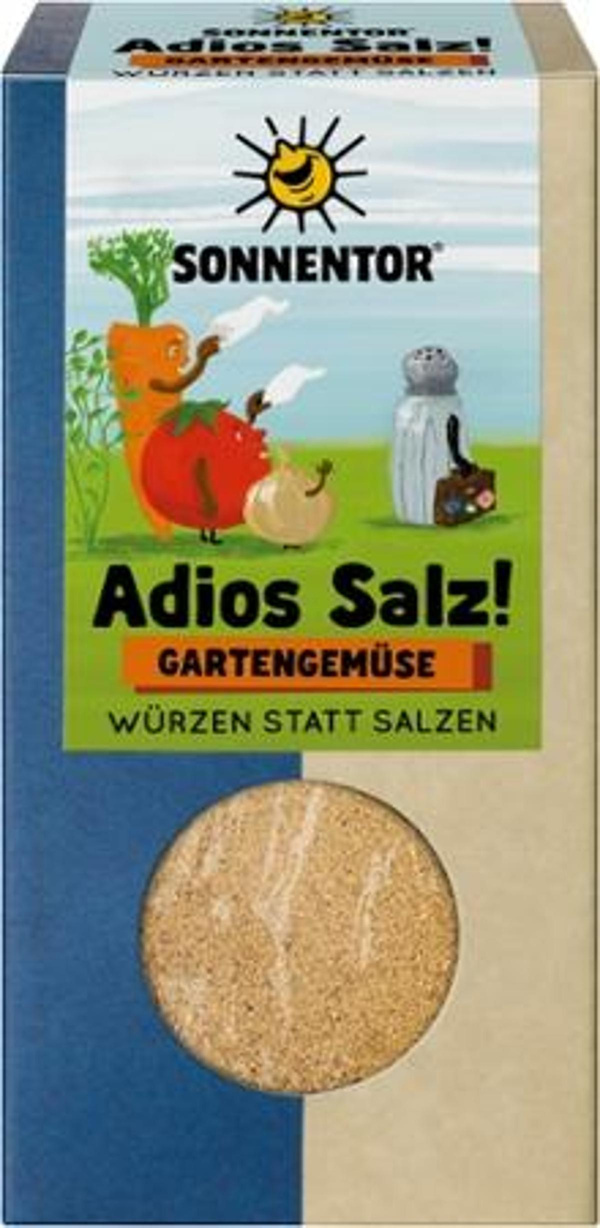 Produktfoto zu Adios Salz Gartengemüse 55g