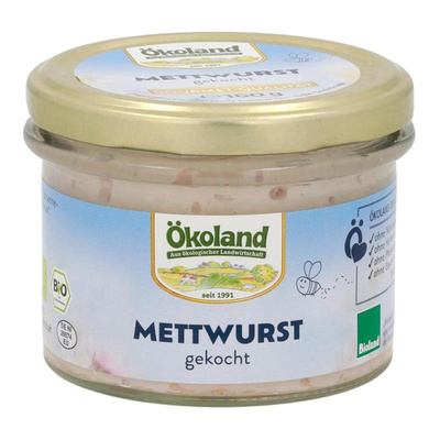 Produktfoto zu Mettwurst gekocht Gourmet Qualität, 160g
