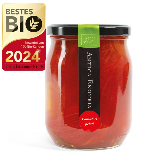 Produktfoto zu Geschälte Tomaten 580ml