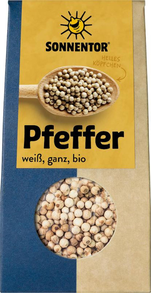 Produktfoto zu Pfeffer weiß ganz 35g