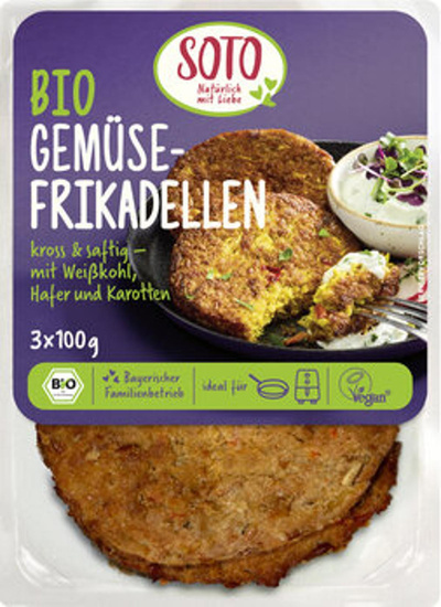 Produktfoto zu Gemüsefrikadellen 300g