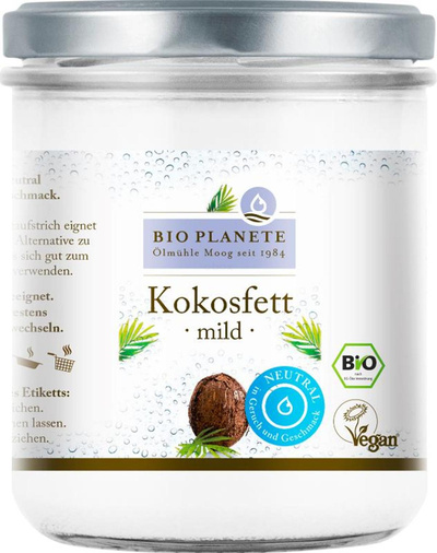 Produktfoto zu Kokosfett mild 400ml