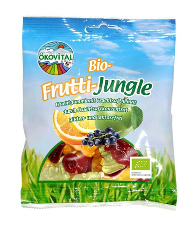 Produktfoto zu Fruchtgummi Frutti Jungle 80g