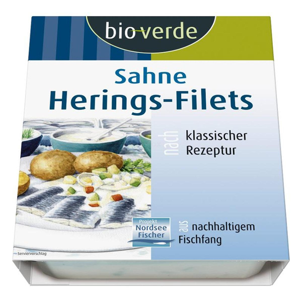 Produktfoto zu Sahne-Herings-Filets 350g