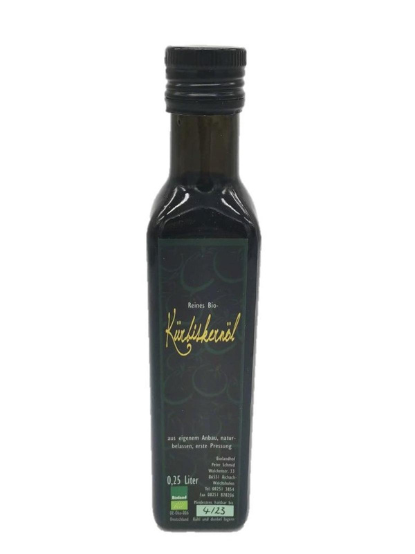 Produktfoto zu Kürbiskernöl 0,25l P. Schmid