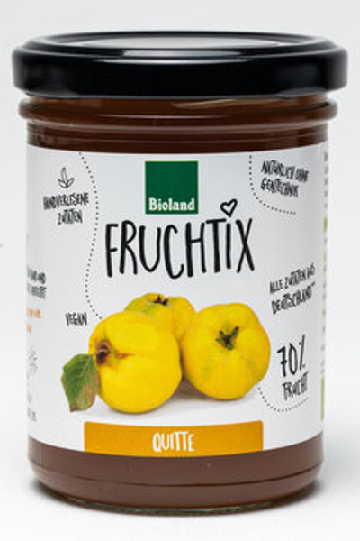 Produktfoto zu Fruchtaufstrich Fruchtix Quitte 220g