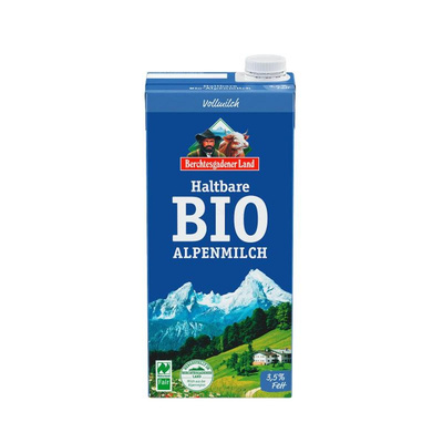 Produktfoto zu H-Alpenmilch 3,5% 1l Tetra