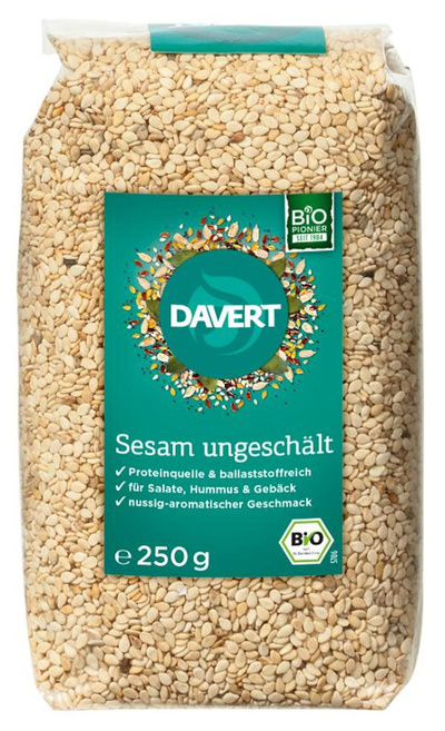 Produktfoto zu Sesam ungeschält 250g