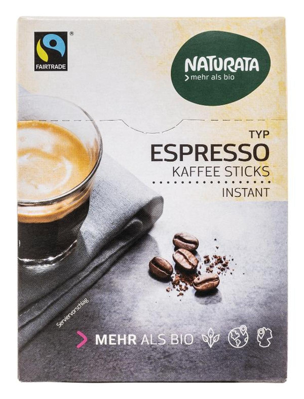 Produktfoto zu Espresso Kaffee Sticks instant 25 Stück