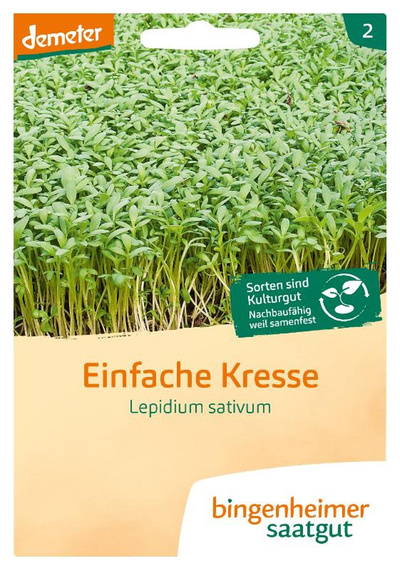 Produktfoto zu Saatgut, Einfache Kresse