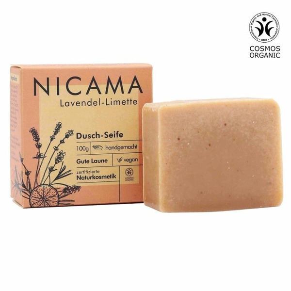 Produktfoto zu Dusch-Seife Limette Lavendel, 100g