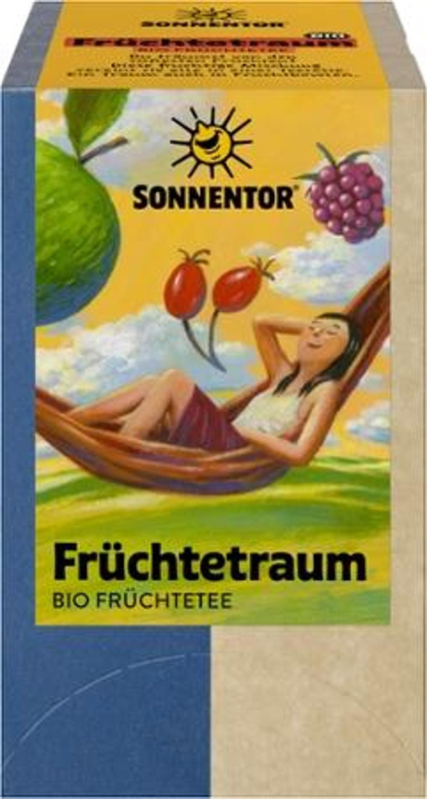 Produktfoto zu Früchtetraum Tee im Beutel, 18 Btl.