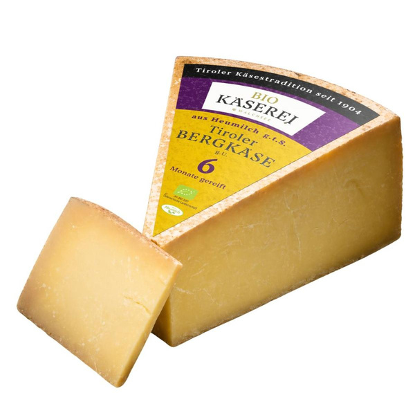 Produktfoto zu Tiroler Bergkäse g.U. vom Walchsee, 6 Monate gereift