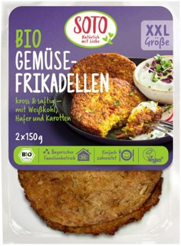 Produktfoto zu Gemüsefrikadellen 300g