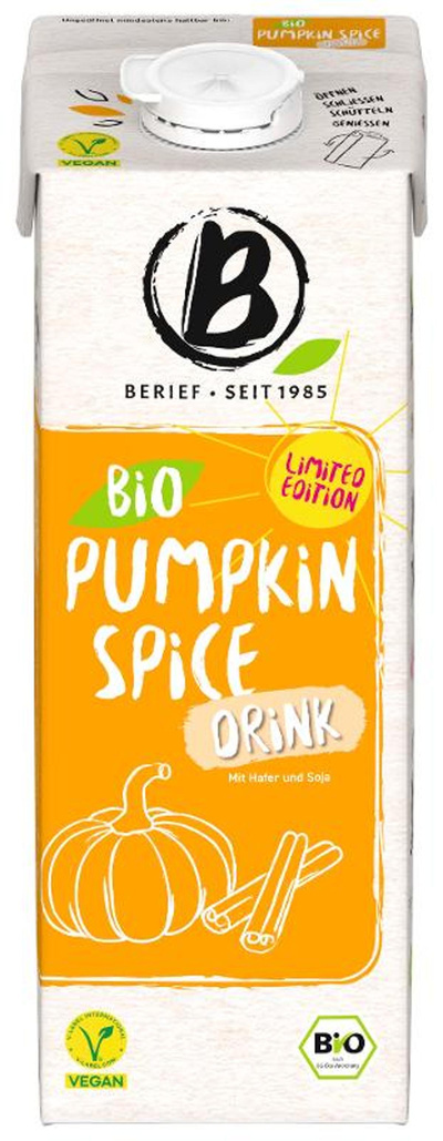 Produktfoto zu Pumpkin Spice Drink 1l, Limited Edition