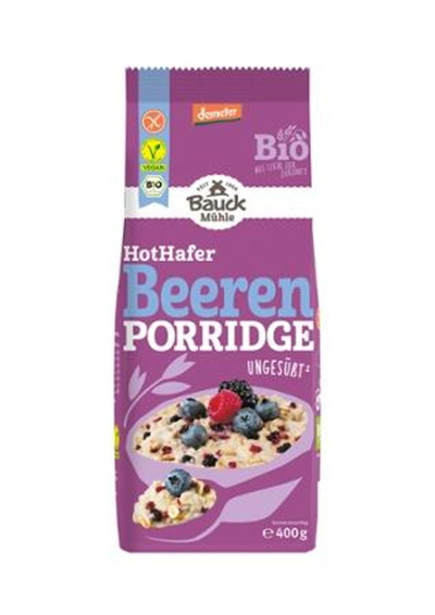 Produktfoto zu Hot Hafer Beeren Porridge glutenfrei 400g