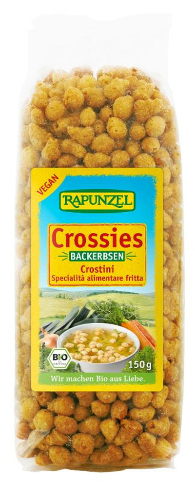 Produktfoto zu Backerbsen Crossies 150g