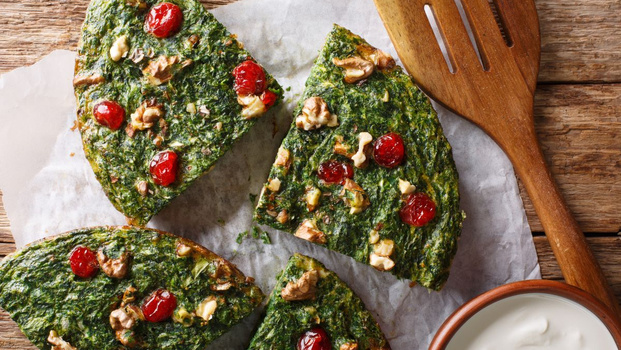 Rezeptbild für Kräuteromelette nach persischer Art