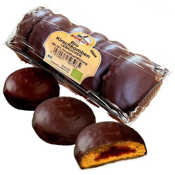 Produktfoto zu Kirschbomben Lebkuchen 200g