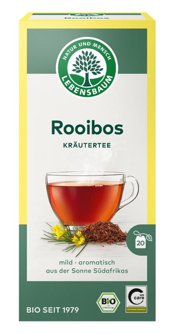 Produktfoto zu Rooibos-Tee pur Teebeutel 20x1,5g