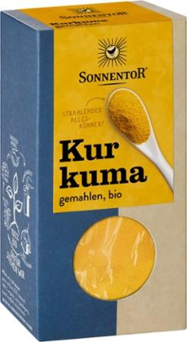 Produktfoto zu Kurkuma gemahlen (Gelbwurz), 40g