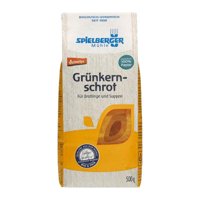 Produktfoto zu Grünkernschrot Demeter, 500g