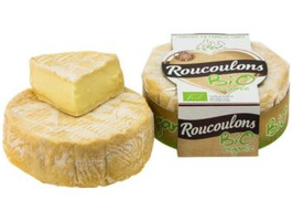 KI generiert: Das Bild zeigt ein Stück Blauschimmelkäse. Der Käse hat eine helle Farbe mit blauen Adern.