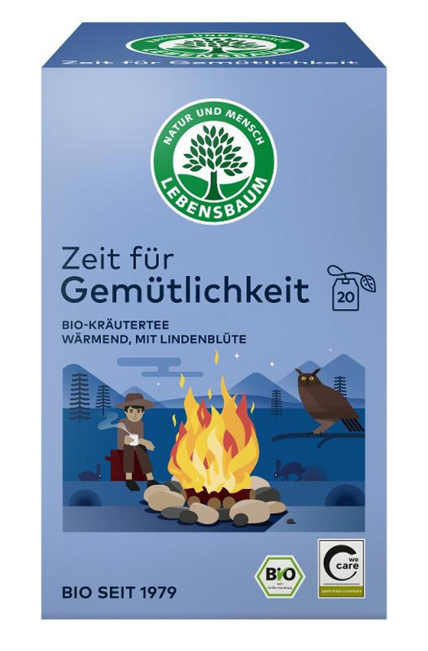 Produktfoto zu Zeit für Gemütlichkeit Tee, 20 Btl., 30g