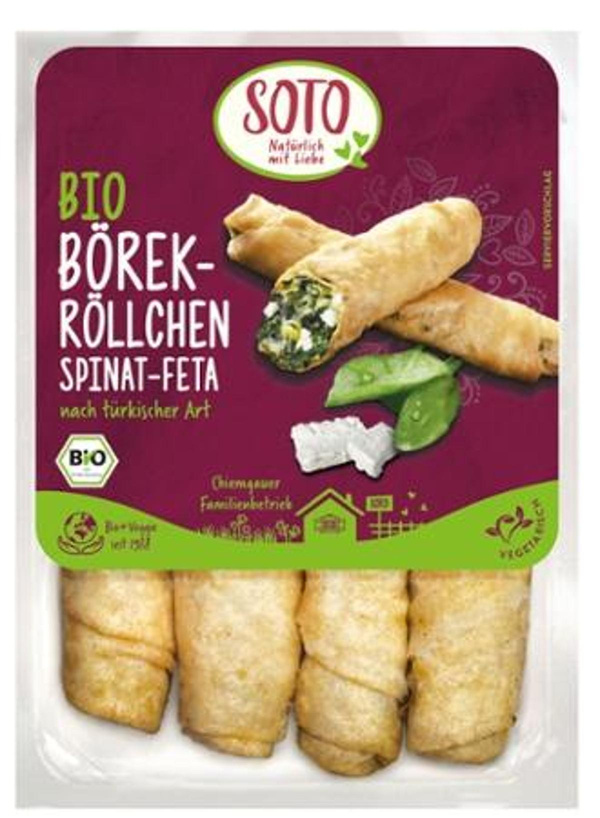 Produktfoto zu Börek-Röllchen mit Spinat-Feta 190g